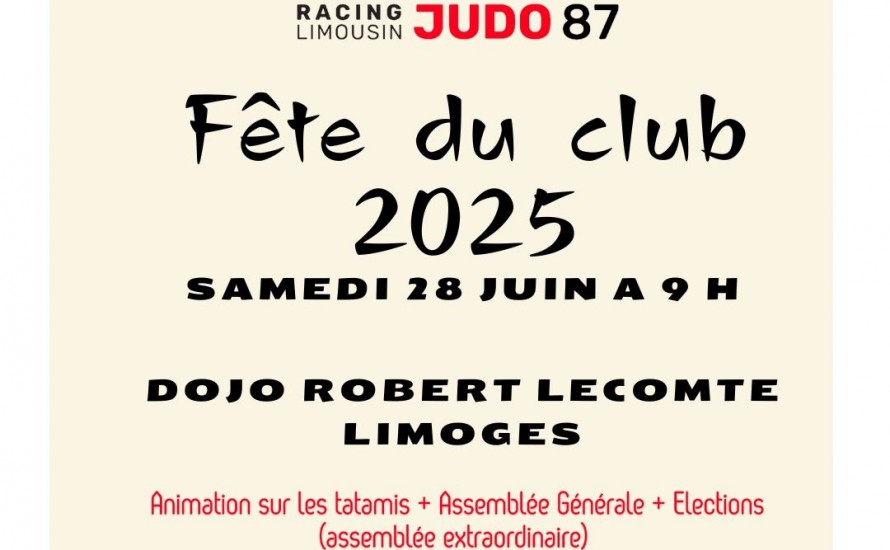Fête du Club